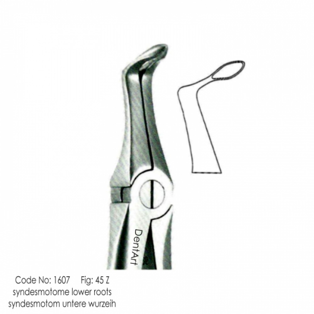 Extraction Forceps. Fig No.45 Z - UK Type